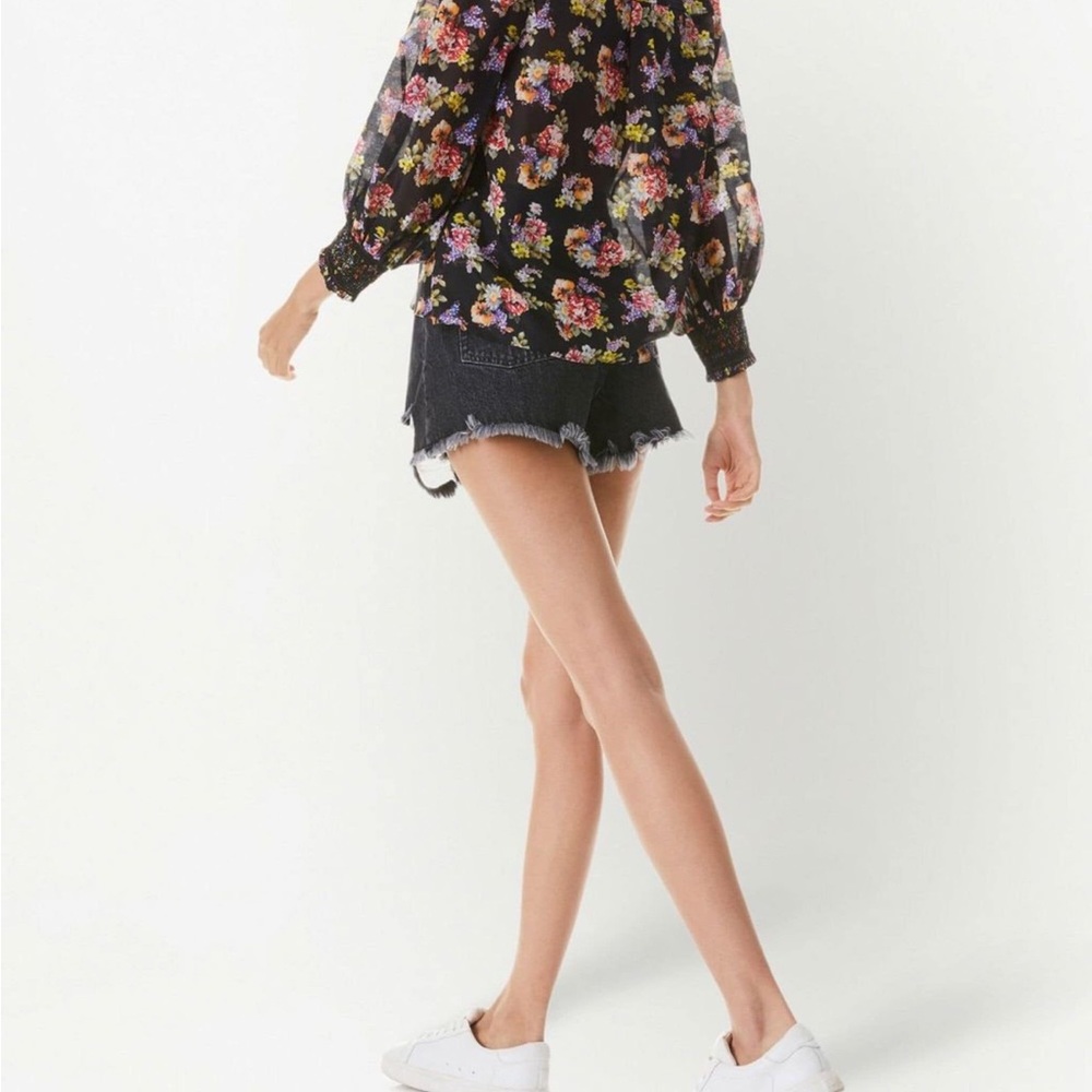 NWT ✨Alice and Olivia Floral-print Blouse - Picture 9 of 9